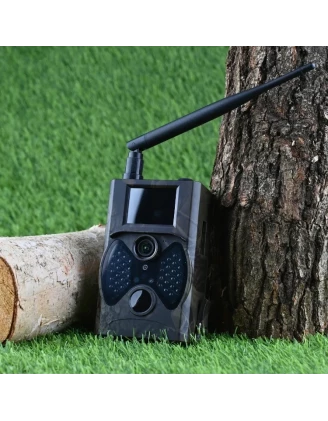 Fotopułapka GSM kamera leśna HC-300M 40 IR 940nm Czujnik Ruchu v3 16MPX